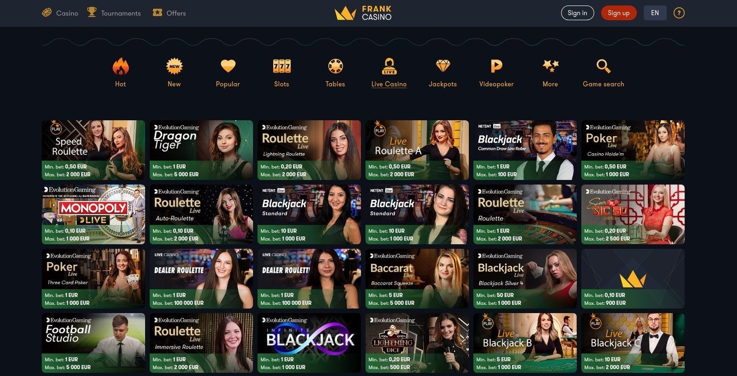 live-casino frank
