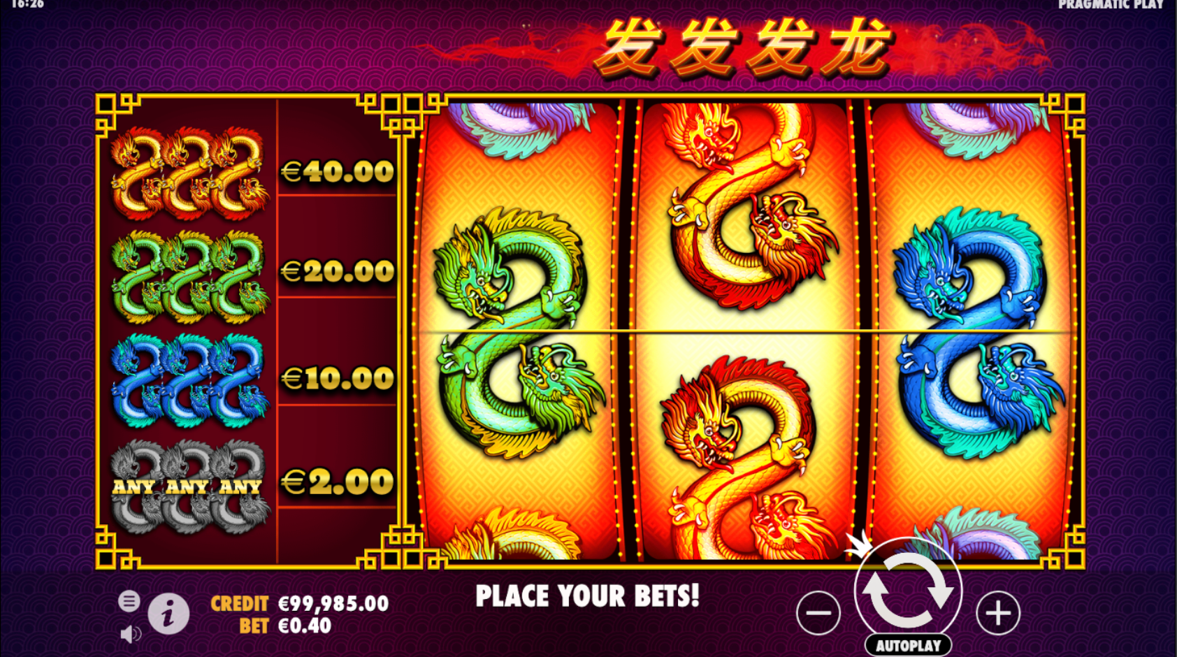 888 Dragons slot